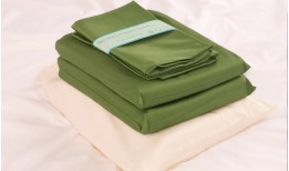 Leaf Green Organic Cotton Bedding Leaf Green Organic Cotton Bedding
